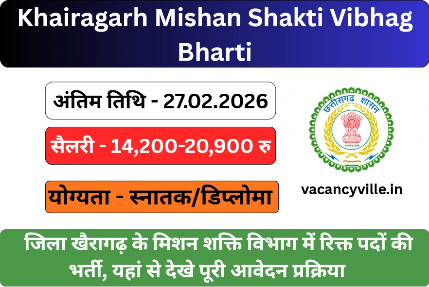 Khairagarh Mishan Shakti Vibhag Bharti